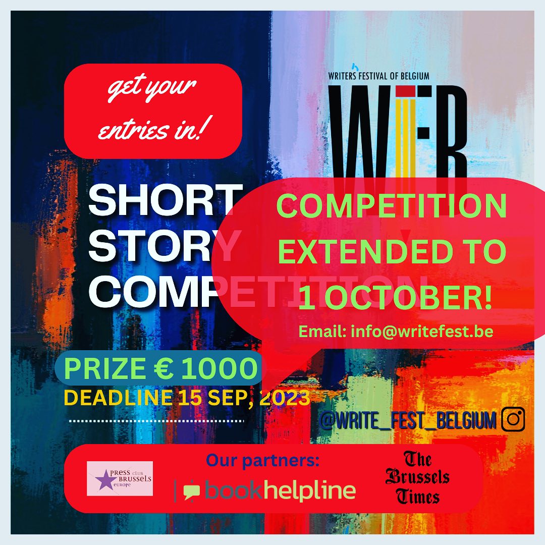 Short story competition extended to 1 October